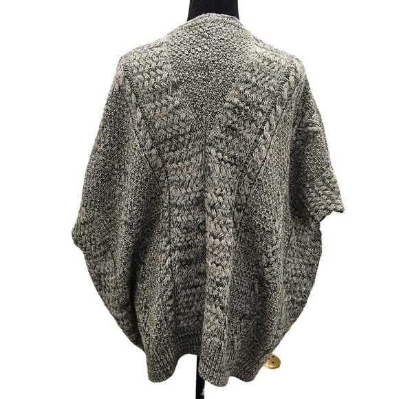 Moth Anthropologie Cardigan Womens One Size Sleeveless Zip Front Chunky Knit - Picture 3 of 13